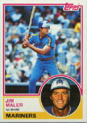 1983 Topps      054      Jim Maler